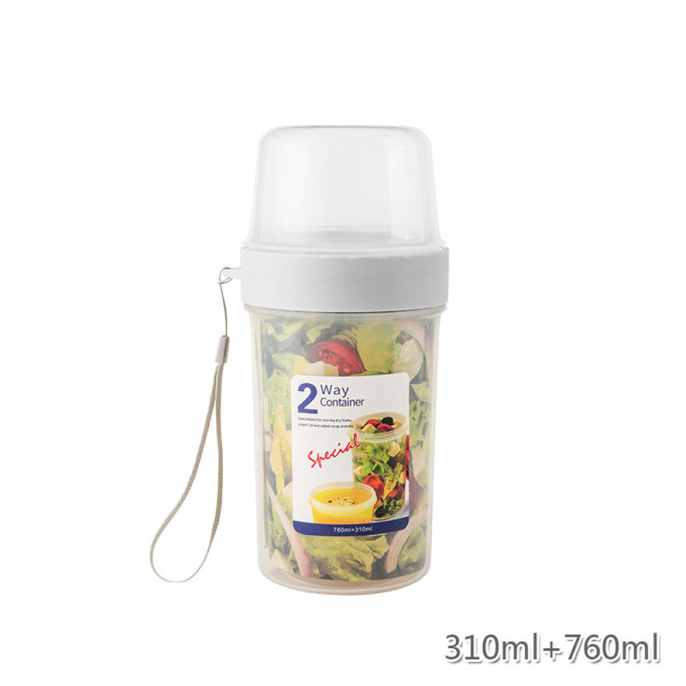 Portable Double Layer Food Con - Baby Food Jars With Lids review and price