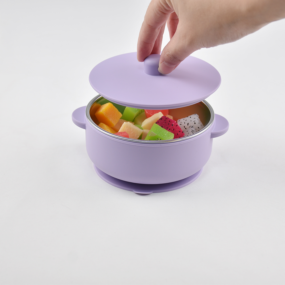 300ml Baby Training Bowl with  - Baby Food Jars With Lids review and price
